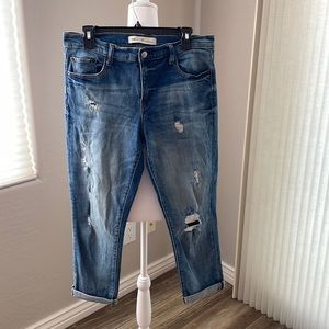 GAP Ladies cropped Best Girlfriend jeans